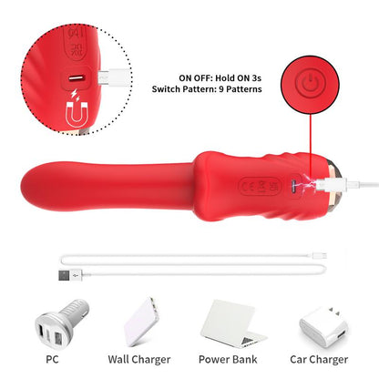URBAN SKY - G-SPOT VIBRATOR WITH DIGITAL SCREEN