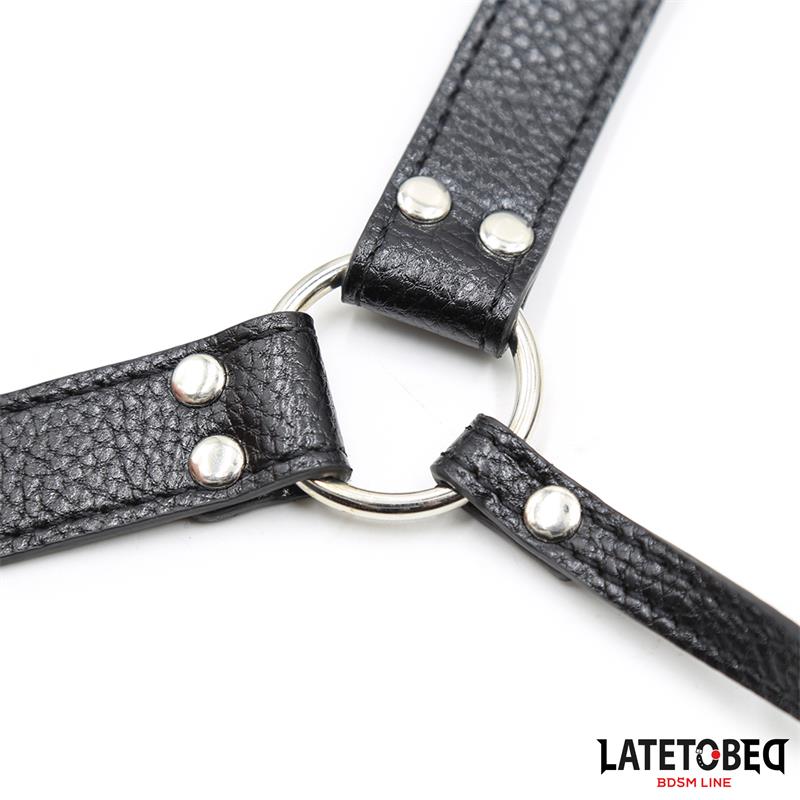 LATETOBED BDSM LINE - G-STRING CHASTITY BELT STRAP ON PANTS ONE SIZE