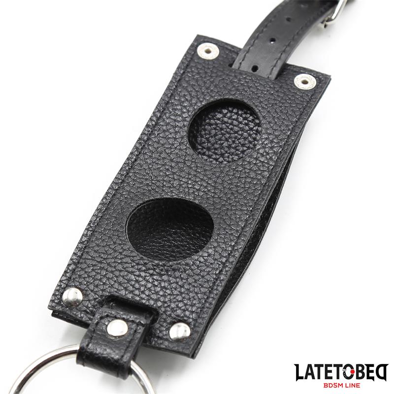 LATETOBED BDSM LINE - G-STRING CHASTITY BELT STRAP ON PANTS ONE SIZE