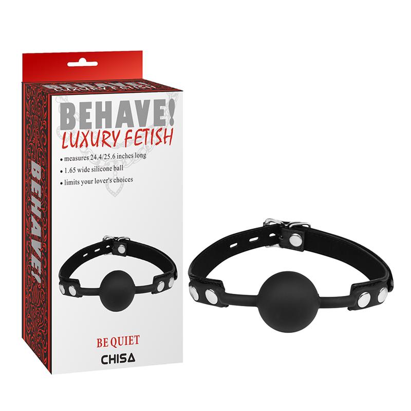 CHISA - GAG-BALL SILICONE BE QUIET