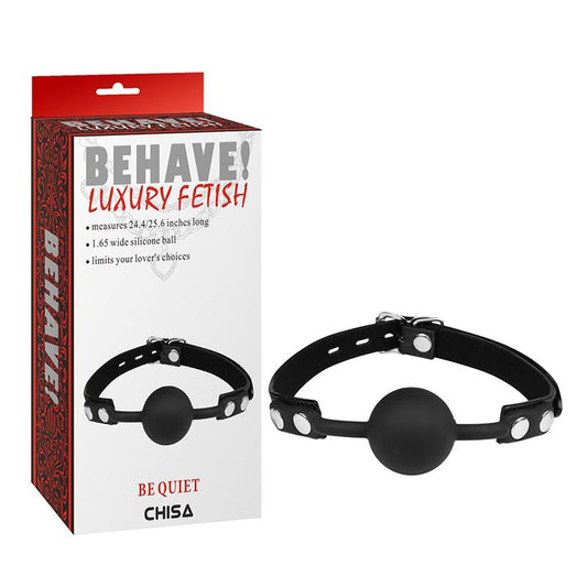CHISA - GAG-BALL SILICONE BE QUIET