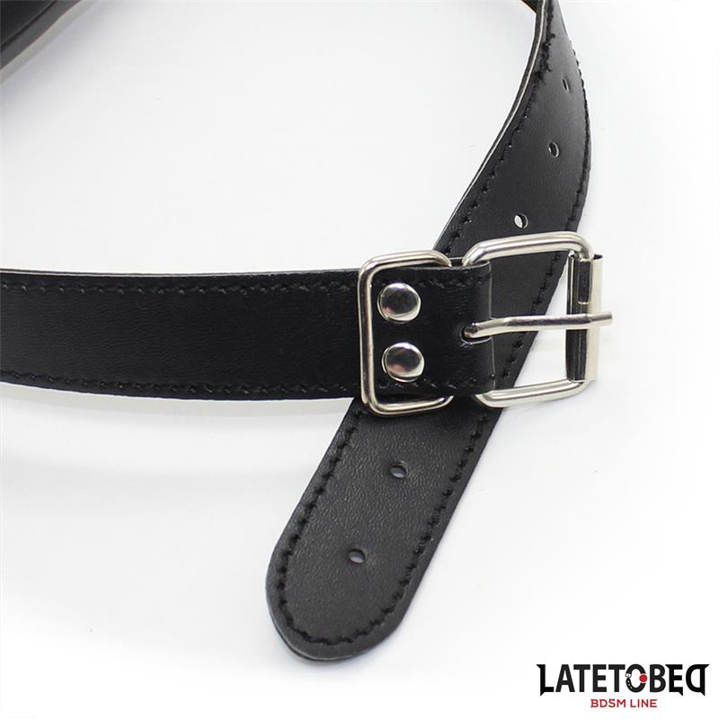 LATETOBED BDSM LINE - GAG PADDED PILLOW ADJUSTABLE