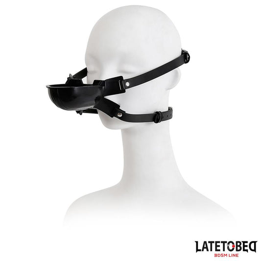 LATETOBED BDSM LINE - GAG WITH DRINKER