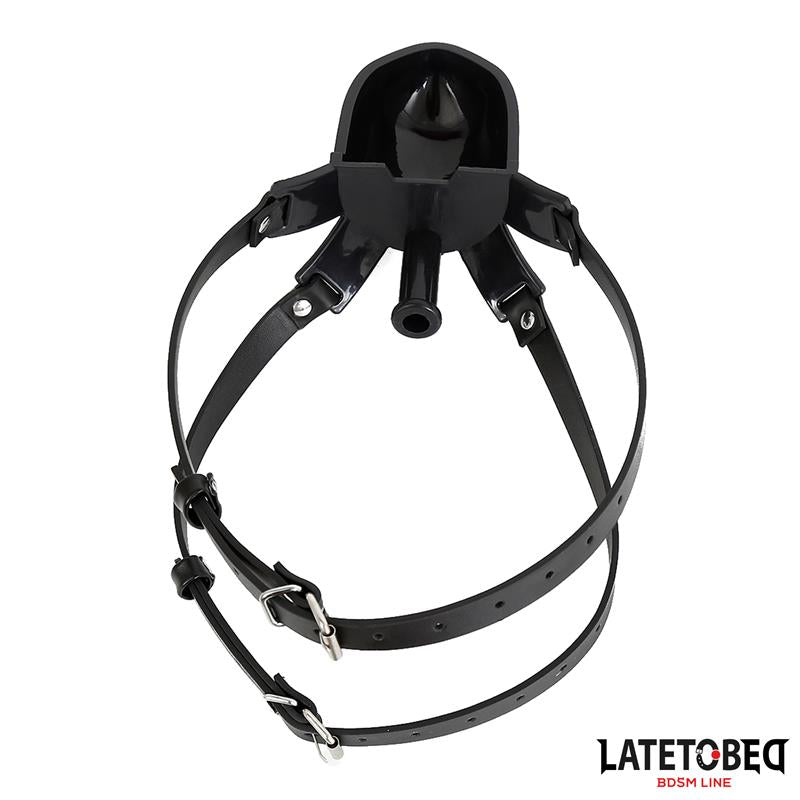 LATETOBED BDSM LINE - GAG WITH DRINKER