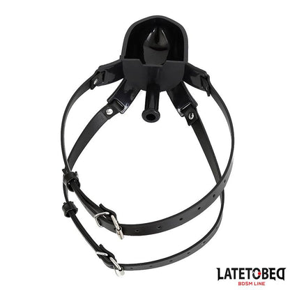 LATETOBED BDSM LINE - GAG WITH DRINKER