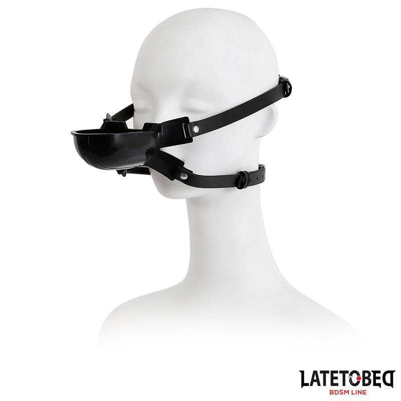 LATETOBED BDSM LINE - GAG WITH DRINKER