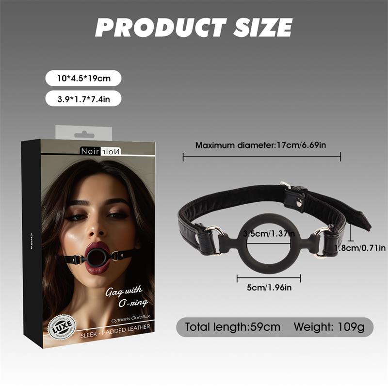 CHISA - GAG WITH O RING ADJUSTABLE