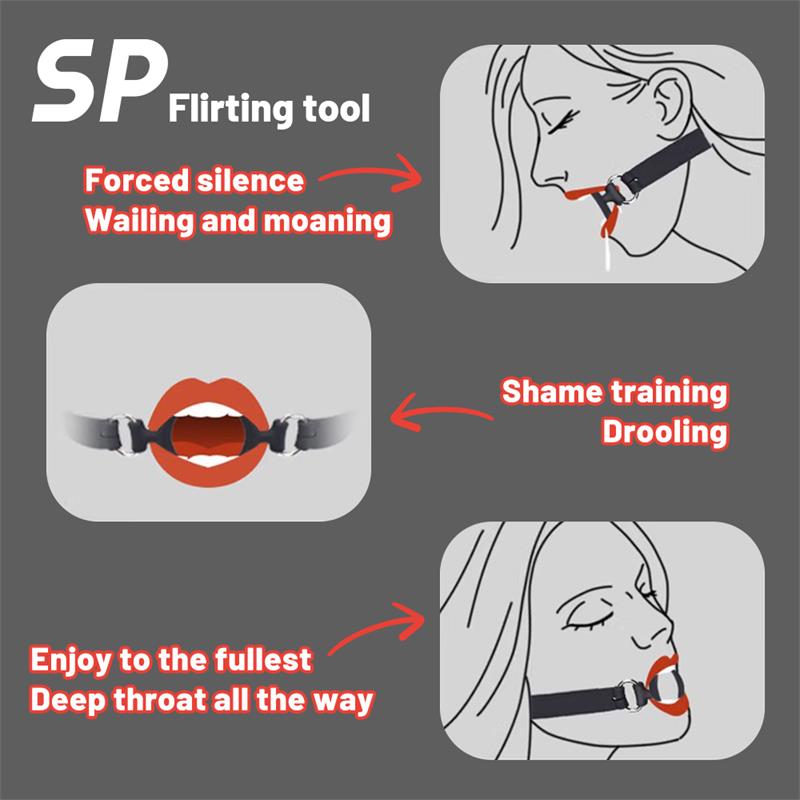 CHISA - GAG WITH O RING ADJUSTABLE