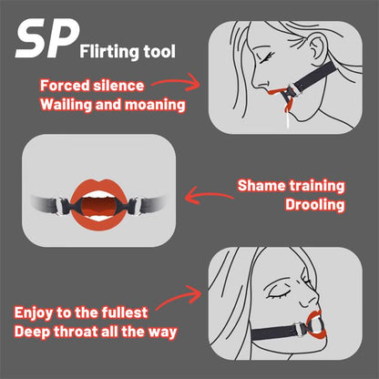 CHISA - GAG WITH O RING ADJUSTABLE