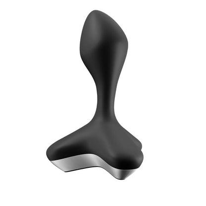SATISFYER - GAME CHANGER BUTT PLUG WITH VIBRATION BLACK
