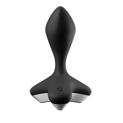 SATISFYER - GAME CHANGER BUTT PLUG WITH VIBRATION BLACK