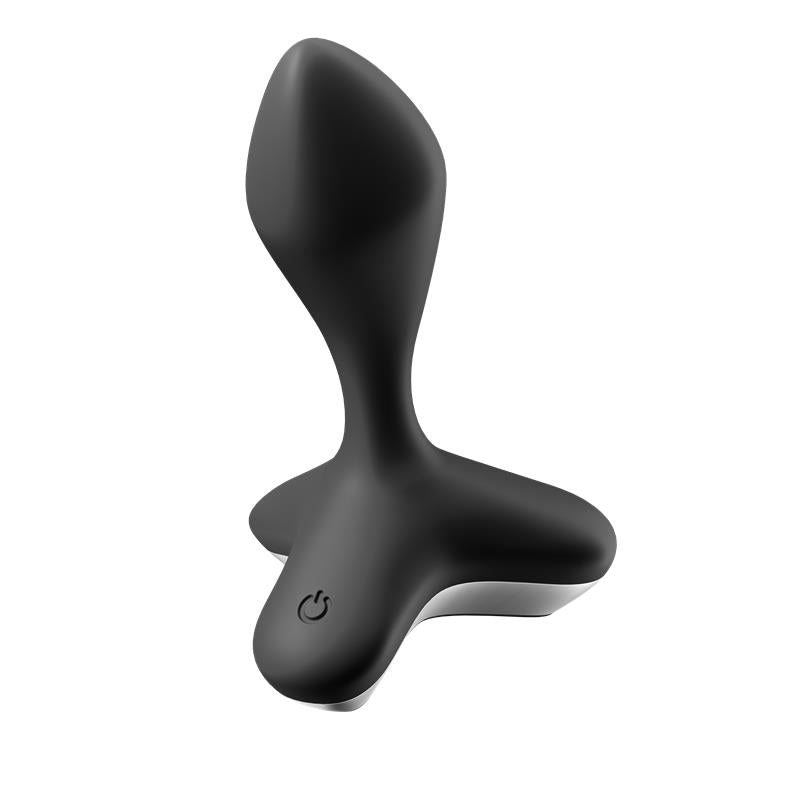 SATISFYER - GAME CHANGER BUTT PLUG WITH VIBRATION BLACK