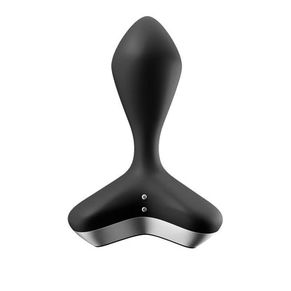 SATISFYER - GAME CHANGER BUTT PLUG WITH VIBRATION BLACK