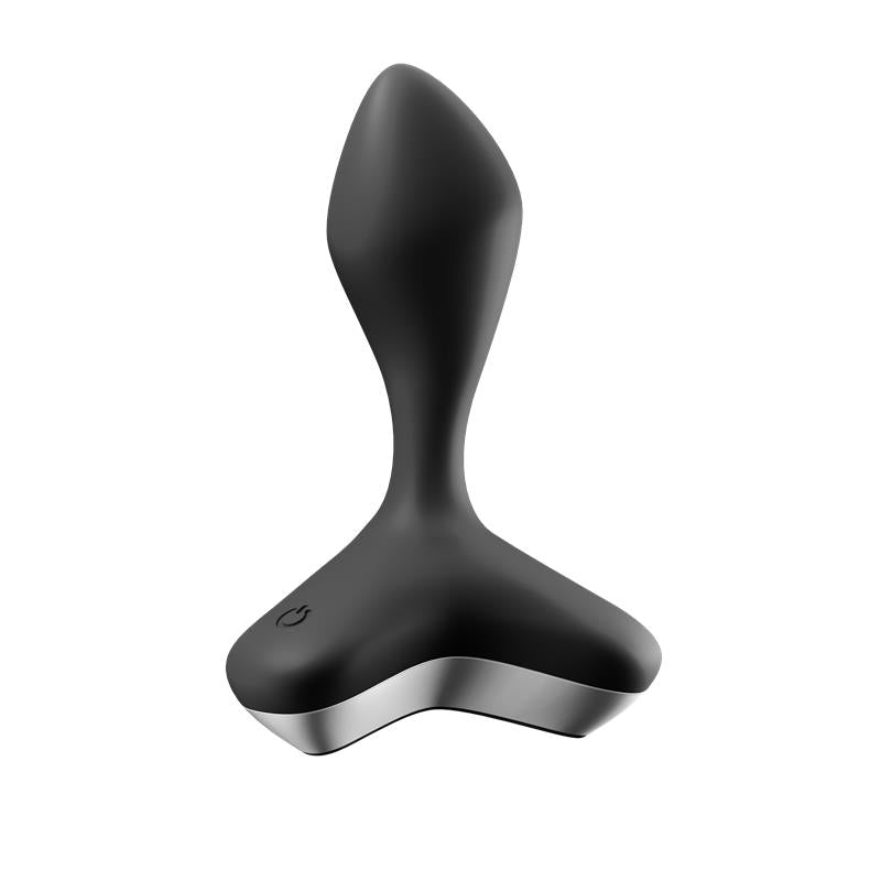 SATISFYER - GAME CHANGER BUTT PLUG WITH VIBRATION BLACK