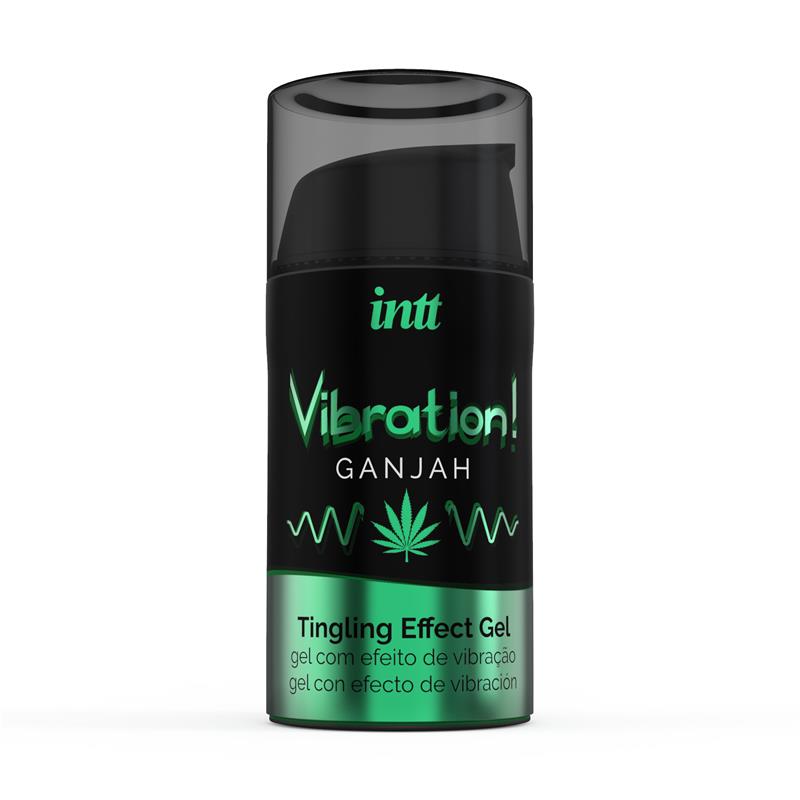 INTT - GANJAH EXCITING AND VIBRATION GEL WARM EFFECT 15 ML