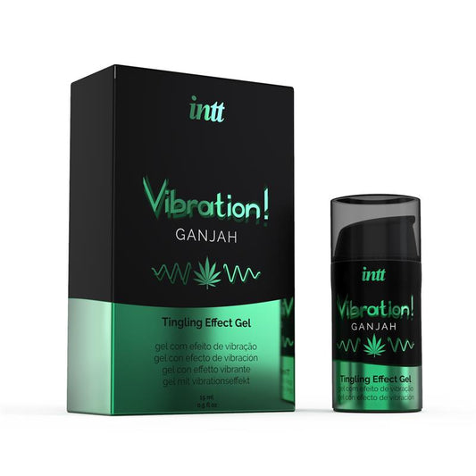 INTT - GANJAH EXCITING AND VIBRATION GEL WARM EFFECT 15 ML
