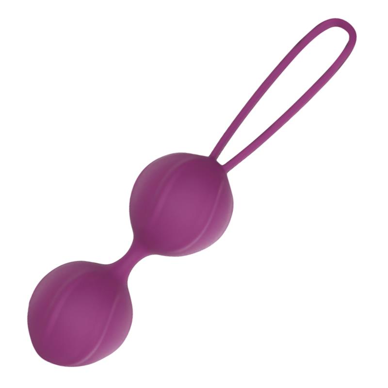 ENGILY ROSS - GARBO DOUBLE KEGEL BALL SILICONE PURPLE