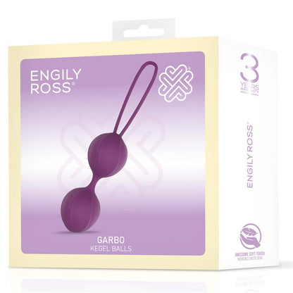 ENGILY ROSS - GARBO DOUBLE KEGEL BALL SILICONE PURPLE