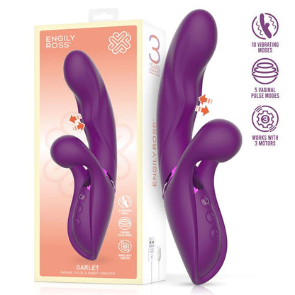 ENGILY ROSS - GARLET VIBE WITH PULSATION BALL 3 MOTORS