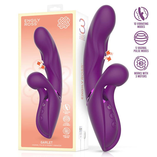 ENGILY ROSS - GARLET VIBE WITH PULSATION BALL 3 MOTORS