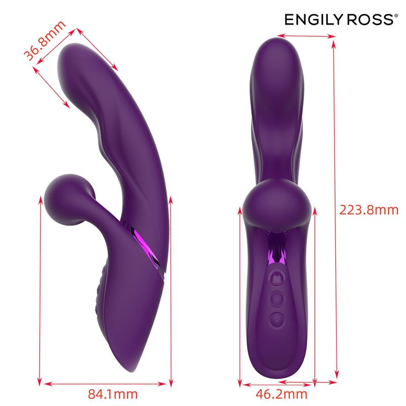 ENGILY ROSS - GARLET VIBE WITH PULSATION BALL 3 MOTORS