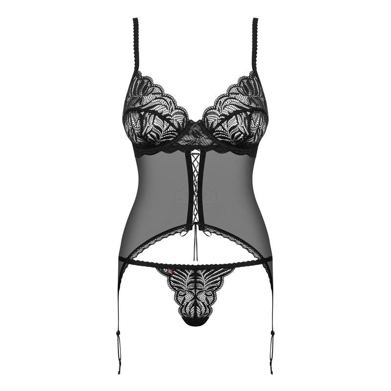 OBSESSIVE - GARTER SET CONTICA SIZE L/XL