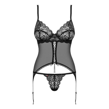 OBSESSIVE - GARTER SET CONTICA SIZE L/XL