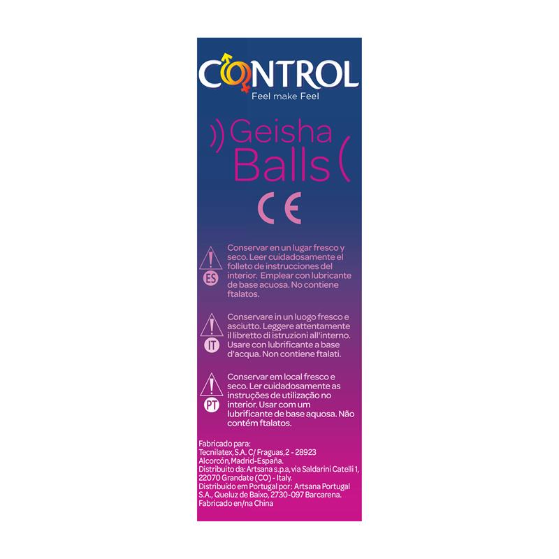 CONTROL - GEISHA BALLS LEVEL I (2X18 GR)