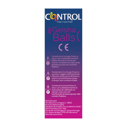 CONTROL - GEISHA BALLS LEVEL I (2X18 GR)