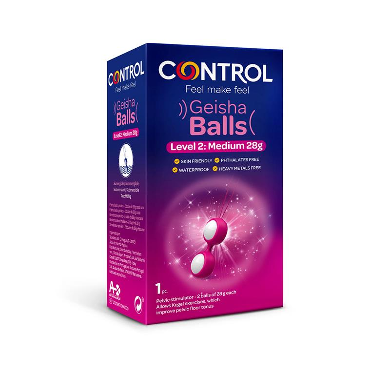 CONTROL - GEISHA BALLS LEVEL II (2X28 GR)