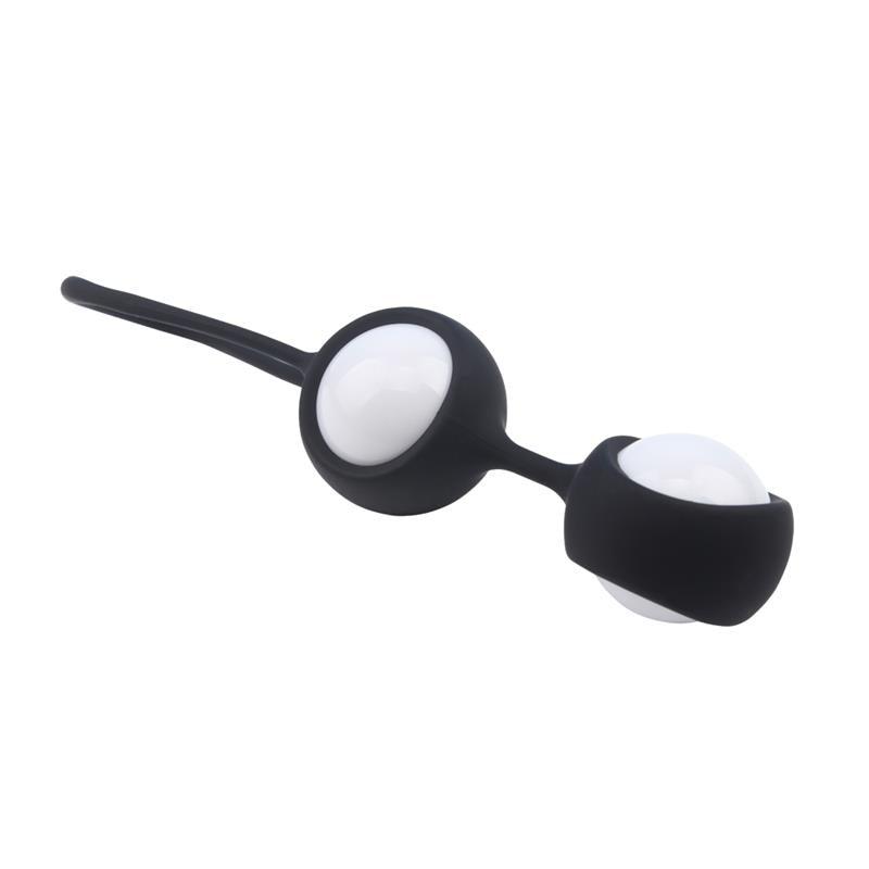 CHISA - GEISHA BALLS MISSWEET 17.7 CM SILICONE BLACK