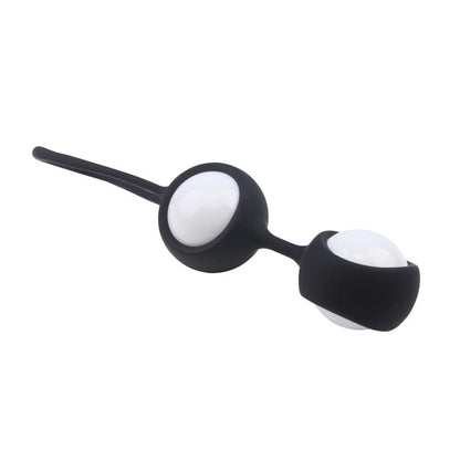 CHISA - GEISHA BALLS MISSWEET 17.7 CM SILICONE BLACK