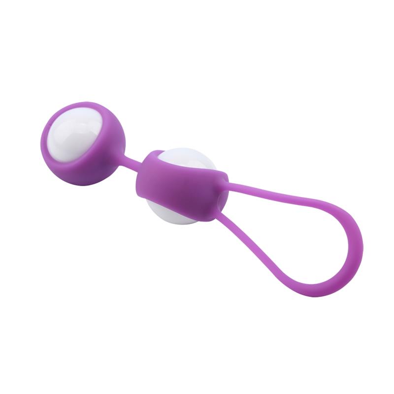 CHISA - GEISHA BALLS MISSWEET 17.7 CM SILICONE PURPLE