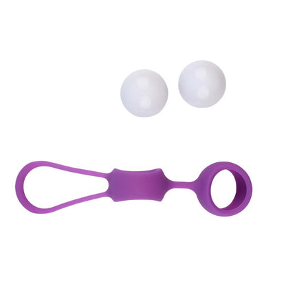CHISA - GEISHA BALLS MISSWEET 17.7 CM SILICONE PURPLE