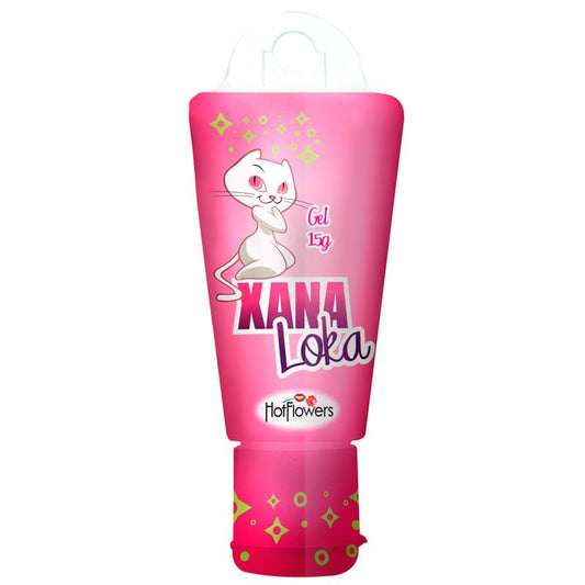 HOT FLOWERS - GEL COLD HEAT EFFECT WITH VIBRATION 15 GR