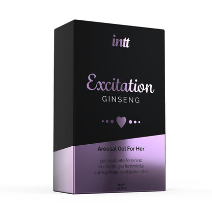 INTT - GEL WARM EFFECT EXCITING GINSENG 15 ML