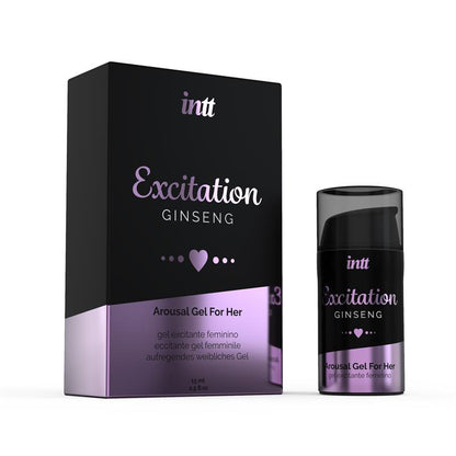 INTT - GEL WARM EFFECT EXCITING GINSENG 15 ML