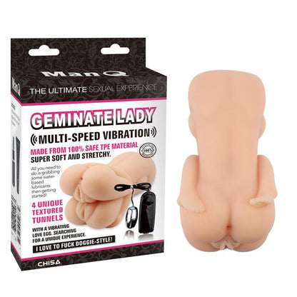 CHISA - GEMINATE LADY MASTURBATOR WITH VIBRATION