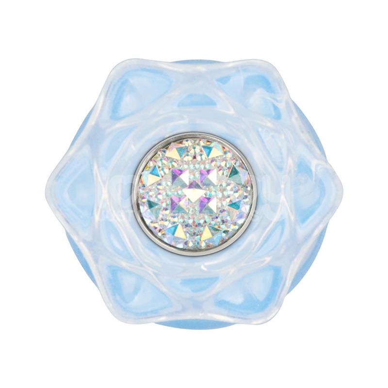 LOVETOY - GEMORIA SILICONE BUTT PLUG INTERNAL STEEL BALL GLOW IN THE DARK