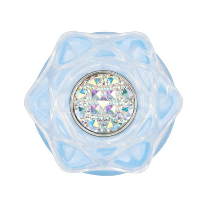 LOVETOY - GEMORIA SILICONE BUTT PLUG INTERNAL STEEL BALL GLOW IN THE DARK