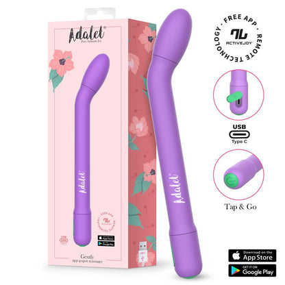 ADALET - GENTLY G-POINT VIBRATOR WITH APP LAVENDER