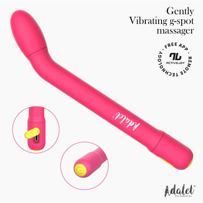 ADALET - GENTLY G-POINT VIBRATOR WITH APP PINK