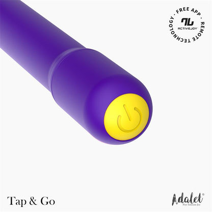 ADALET - GENTLY G-POINT VIBRATOR WITH APP PURPLE