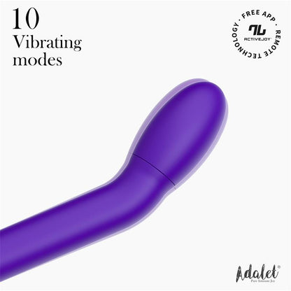 ADALET - GENTLY G-POINT VIBRATOR WITH APP PURPLE