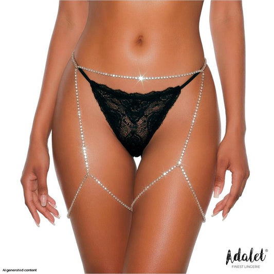 ADALET LINGERIE - GEORGINA RHINESTONE GARTER ONE SIZE