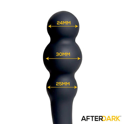 AFTERDARK - GERT ANAL PLUG WITH SILICONE RING