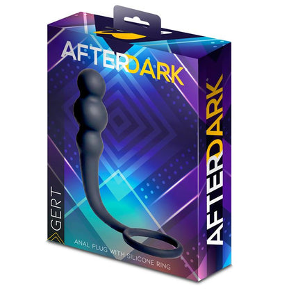 AFTERDARK - GERT ANAL PLUG WITH SILICONE RING
