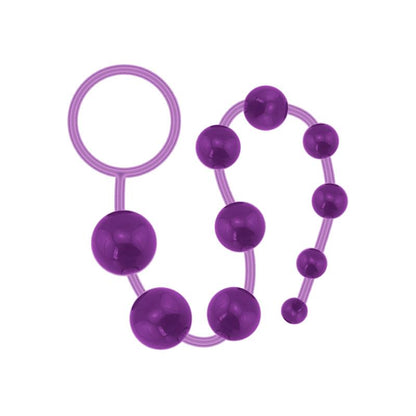 LATETOBED - G.FLEX BENDABLE THAI ANAL BEADS PURPLE