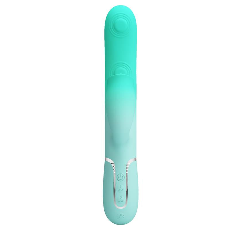 PRETTYLOVE - GIGI RABBIT VIBRATOR THUMPING AND LICKING