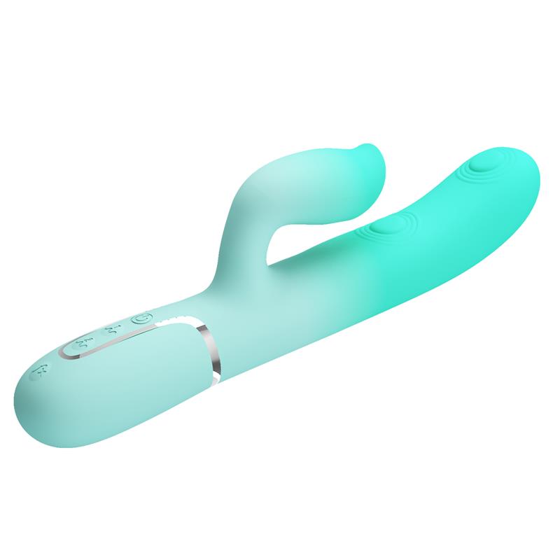 PRETTYLOVE - GIGI RABBIT VIBRATOR THUMPING AND LICKING